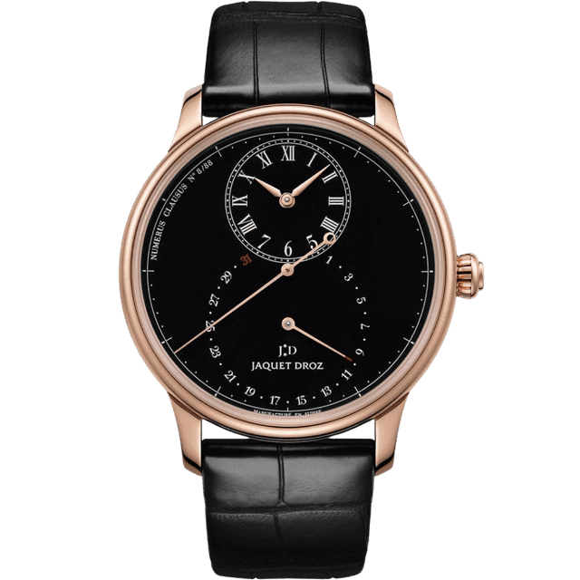 Grande Seconde Deadbeat Black Enamel