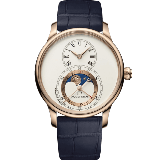 Grande Seconde Moon Ivory Enamel