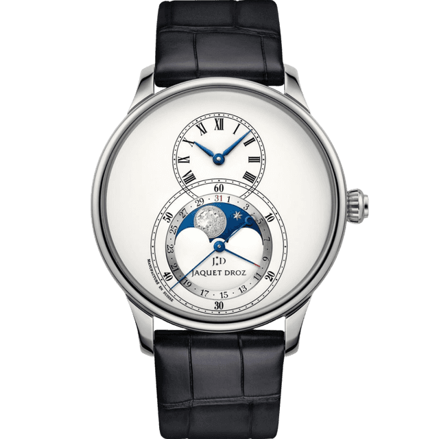 Grande Seconde Moon Ivory Enamel