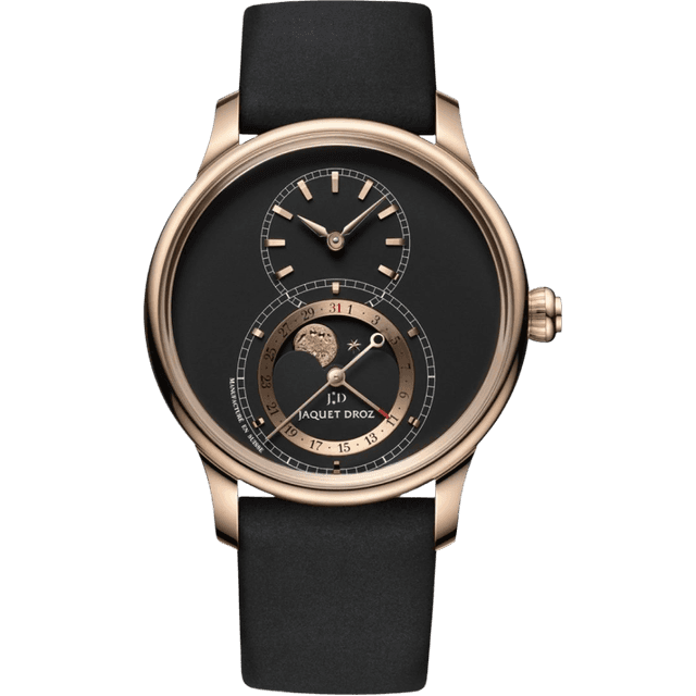 Grande Seconde Moon Matte Black