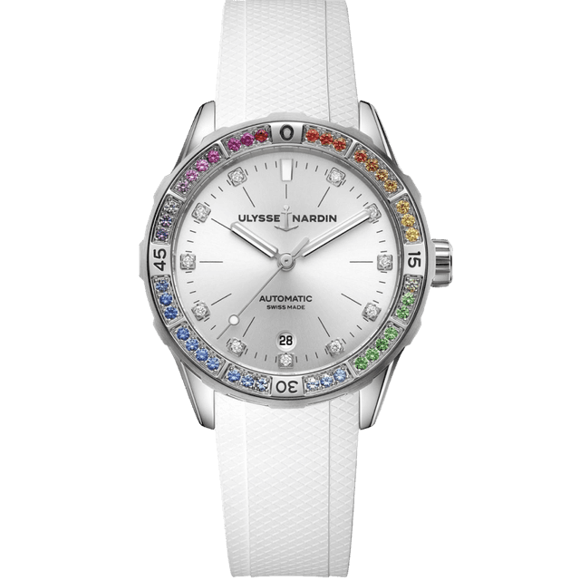 Lady Diver Rainbow White