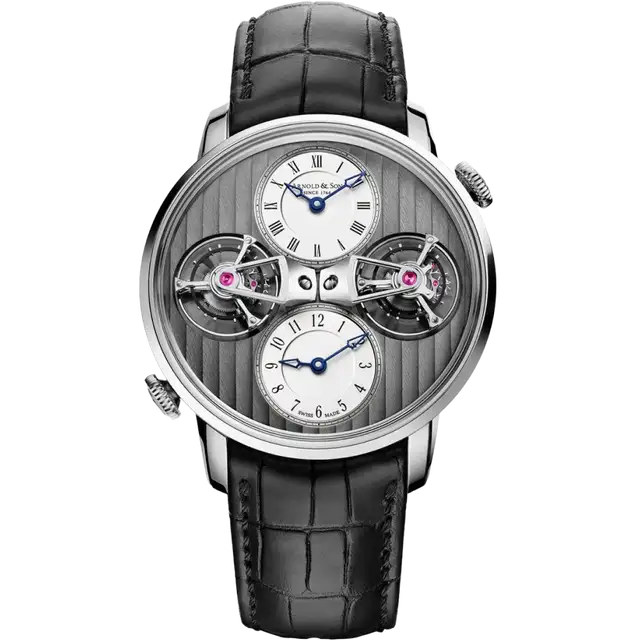 Double Tourbillon White Gold