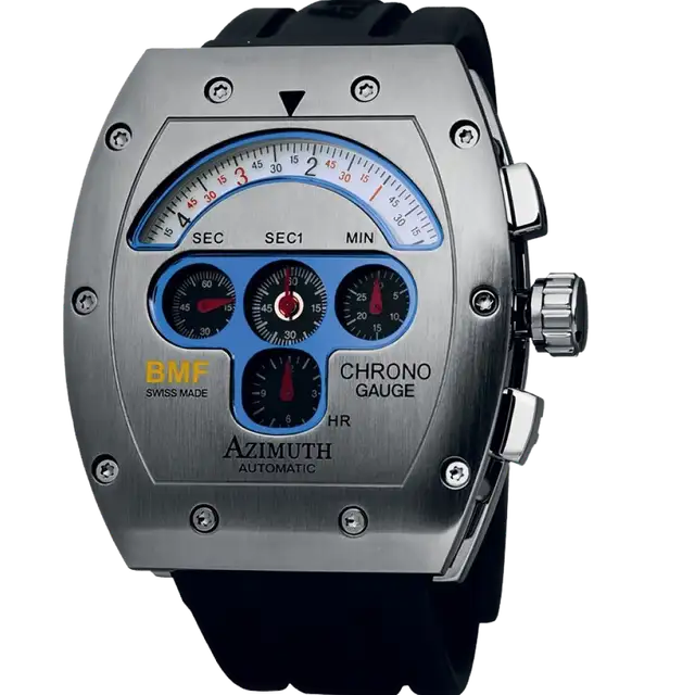 CHRONO GAUGE BMF PVD case (black dial)