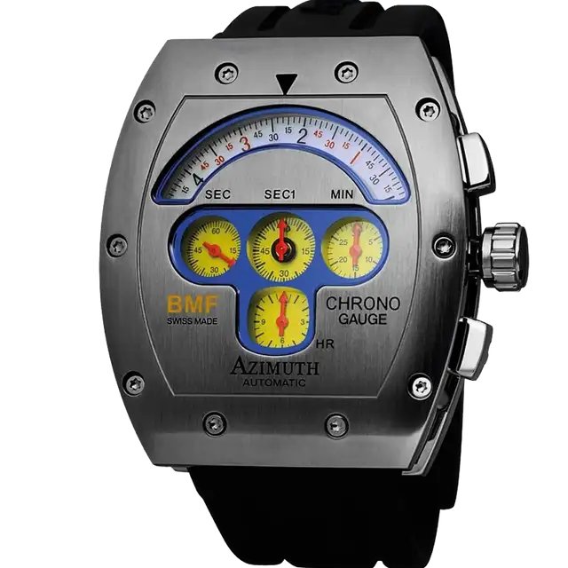 CHRONO GAUGE BMF (yellow dial)