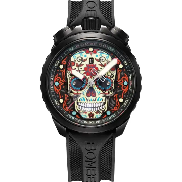 BOLT-68 Heritage Sugar Skull Red