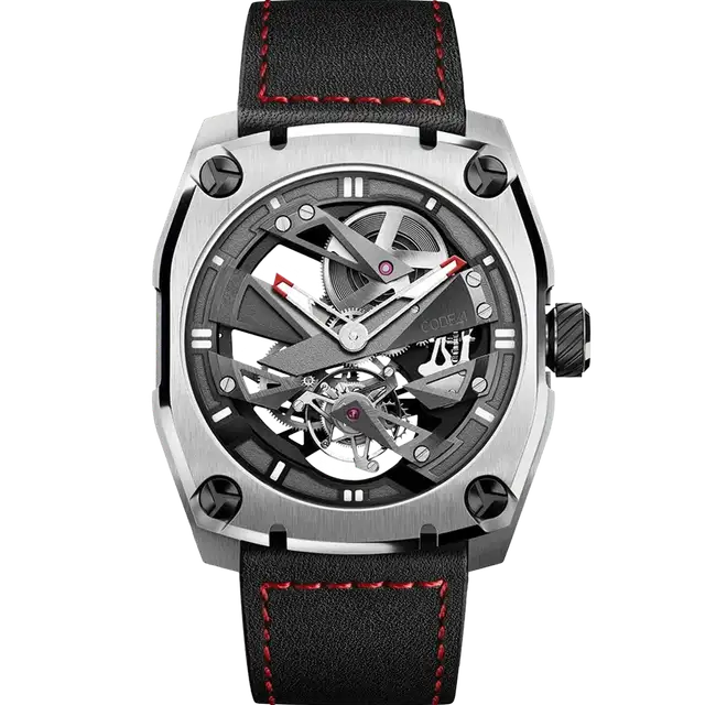 T360 Tourbillon Stratom Black & Red
