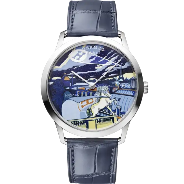 Slim d’Hermès Minuit au Faubourg