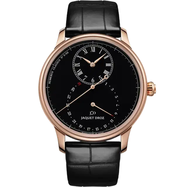 Grande Seconde Deadbeat Black Enamel