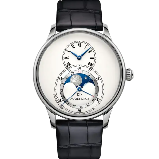 Grande Seconde Moon Ivory Enamel
