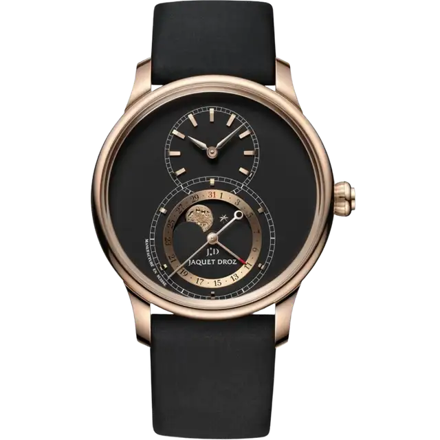 Grande Seconde Moon Matte Black
