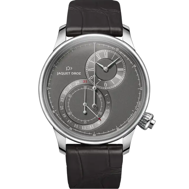 Grande Seconde Off-centered Chronograph Gray