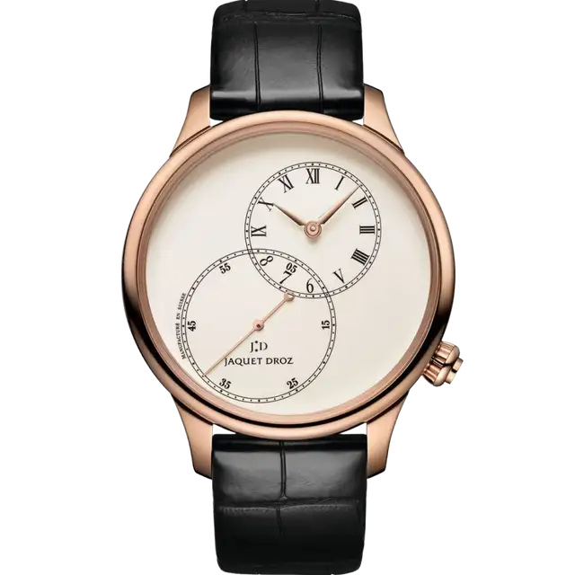 Grande Seconde Off-centered Ivory Enamel