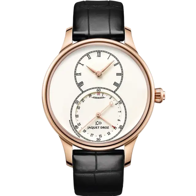 Grande Seconde Quantieme Ivory Enamel