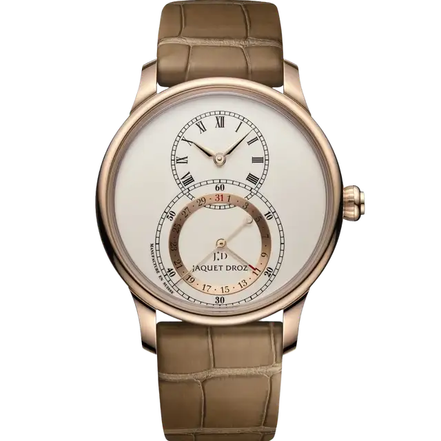 Grande Seconde Quantieme Ivory Enamel