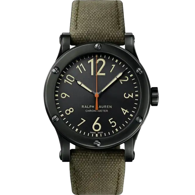 Rl67 Safari Chronometer 39mm “Black Aged” Steel