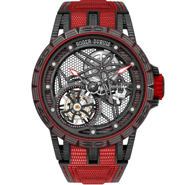 Excalibur Spider Carbon Skeleton Flying Tourbillon