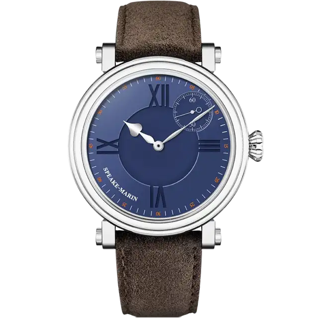 One & Two Academic Metallic Blue