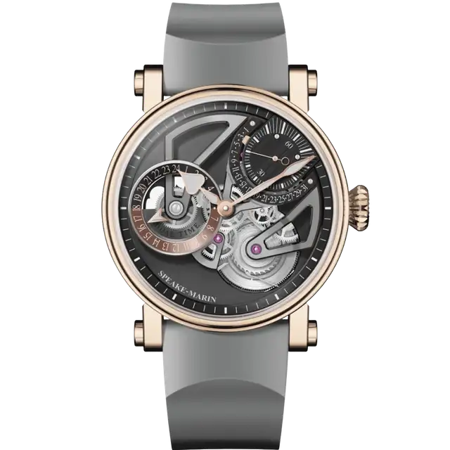 One & Two Openworked Dual Time
