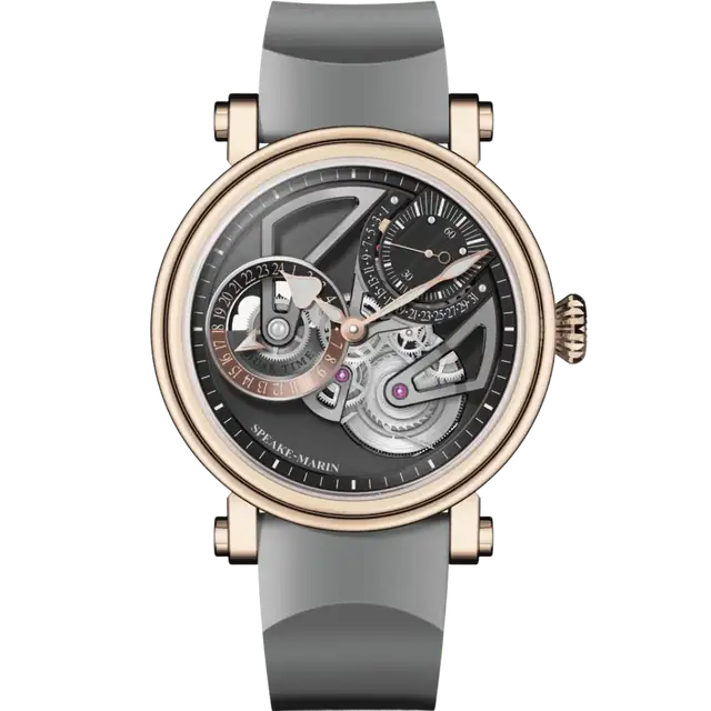 One & Two Openworked Dual Time
