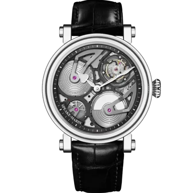 One & Two Openworked Tourbillon