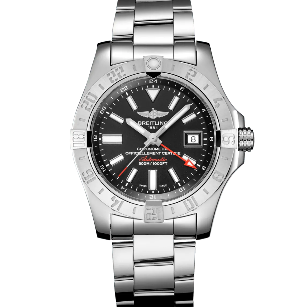 Breitling Avenger II GMT Stainless Steel A32390111B1A1