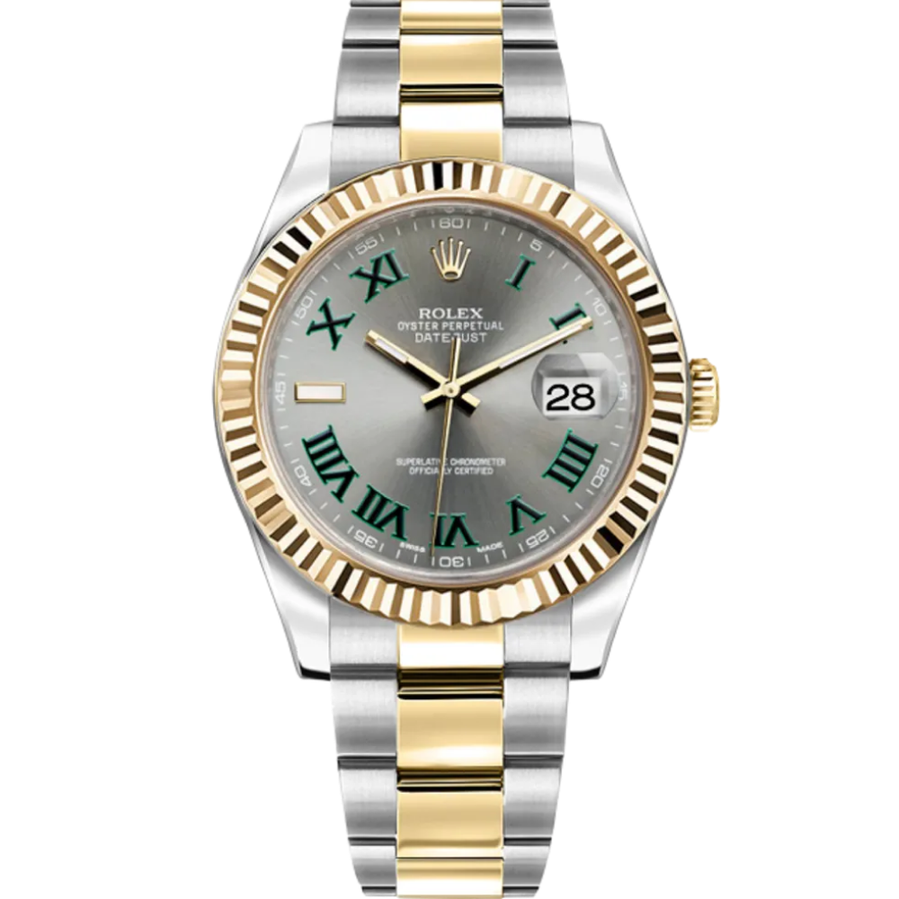 Rolex Datejust II Yellow Rolesor 116333-0001 (Wimbledon)