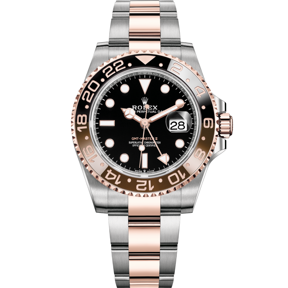 Rolex GMT-Master II Everose Rolesor 126711CHNR-0002 (Root Beer, Rootbeer)