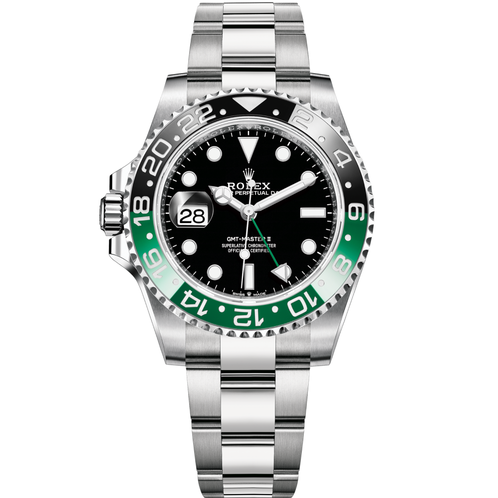 Rolex GMT-Master II Oystersteel 126720VTNR-0001 (Sprite/Left-Handed/Green Lantern/Destro)